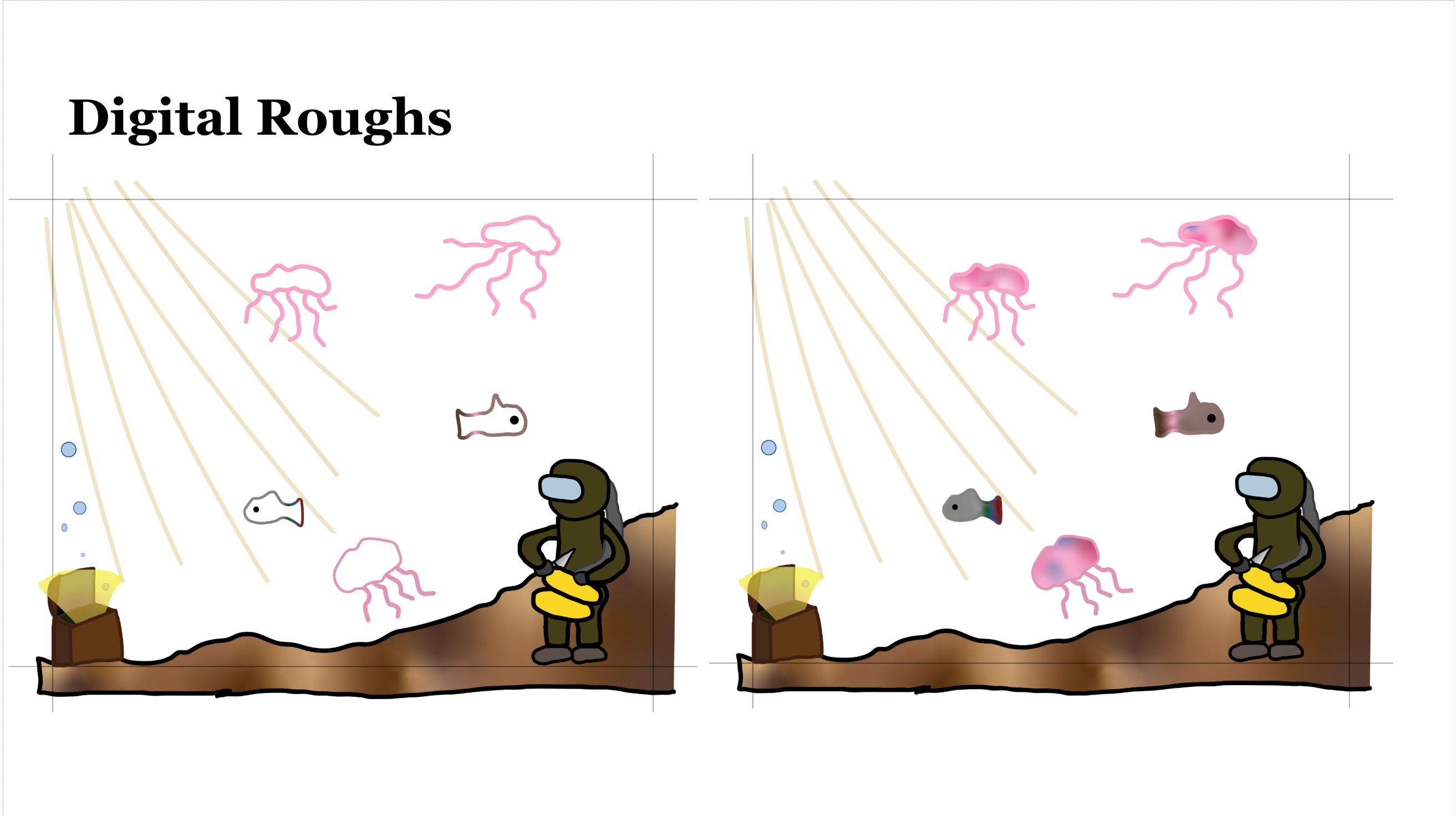 Computer Applications in Art: Project 2- "kill me fishing"