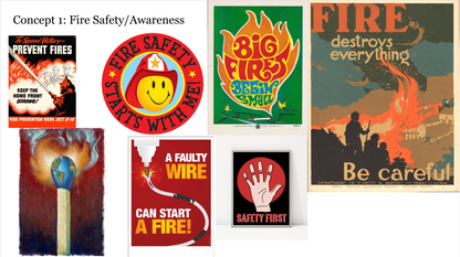 Computer Applications in Art: Project 3- "Fire Safety Awareness"