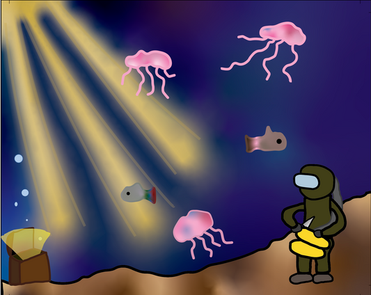 Computer Applications in Art: Project 2- "kill me fishing"