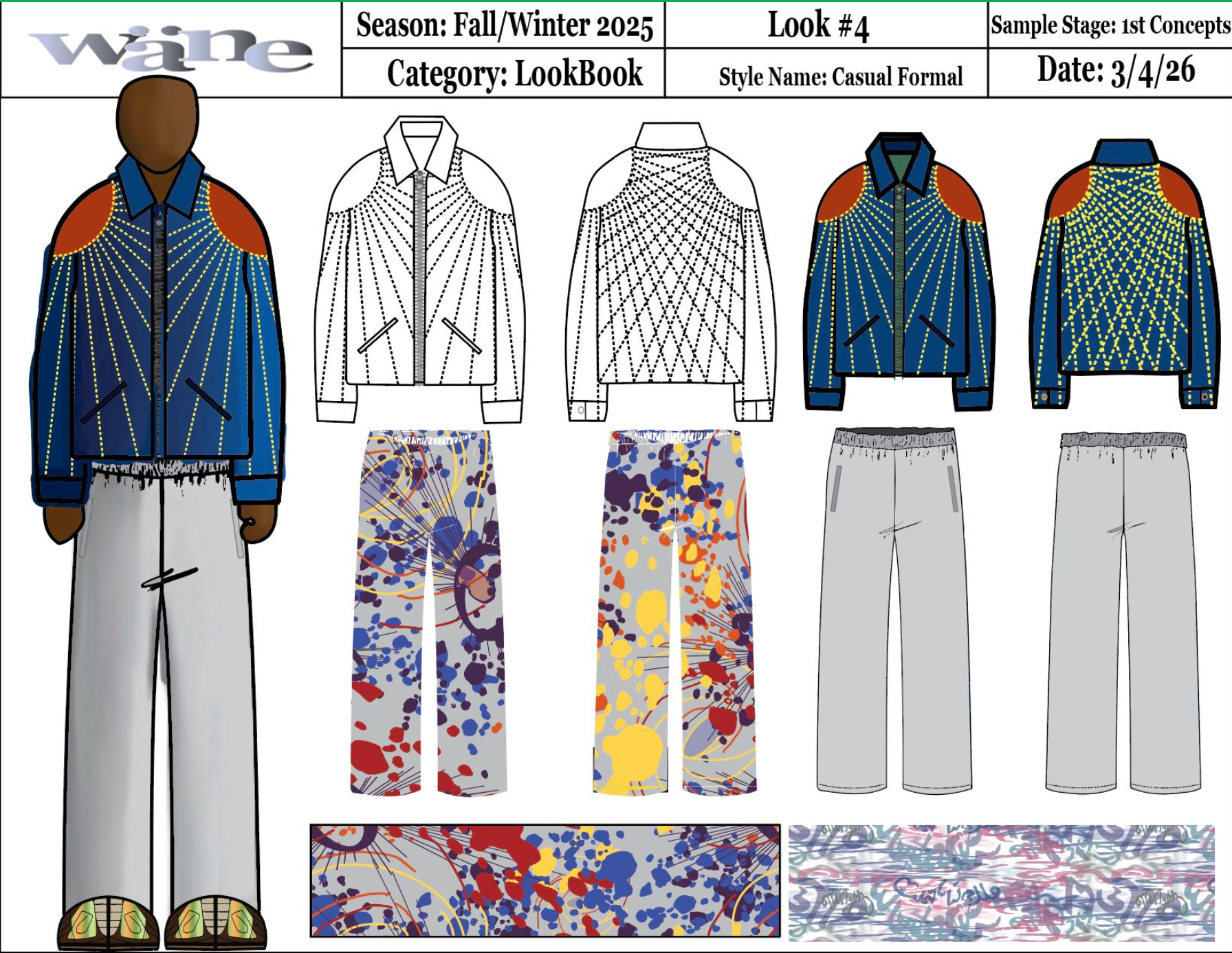 CAD 1: Project 4 - Flats and Croquis