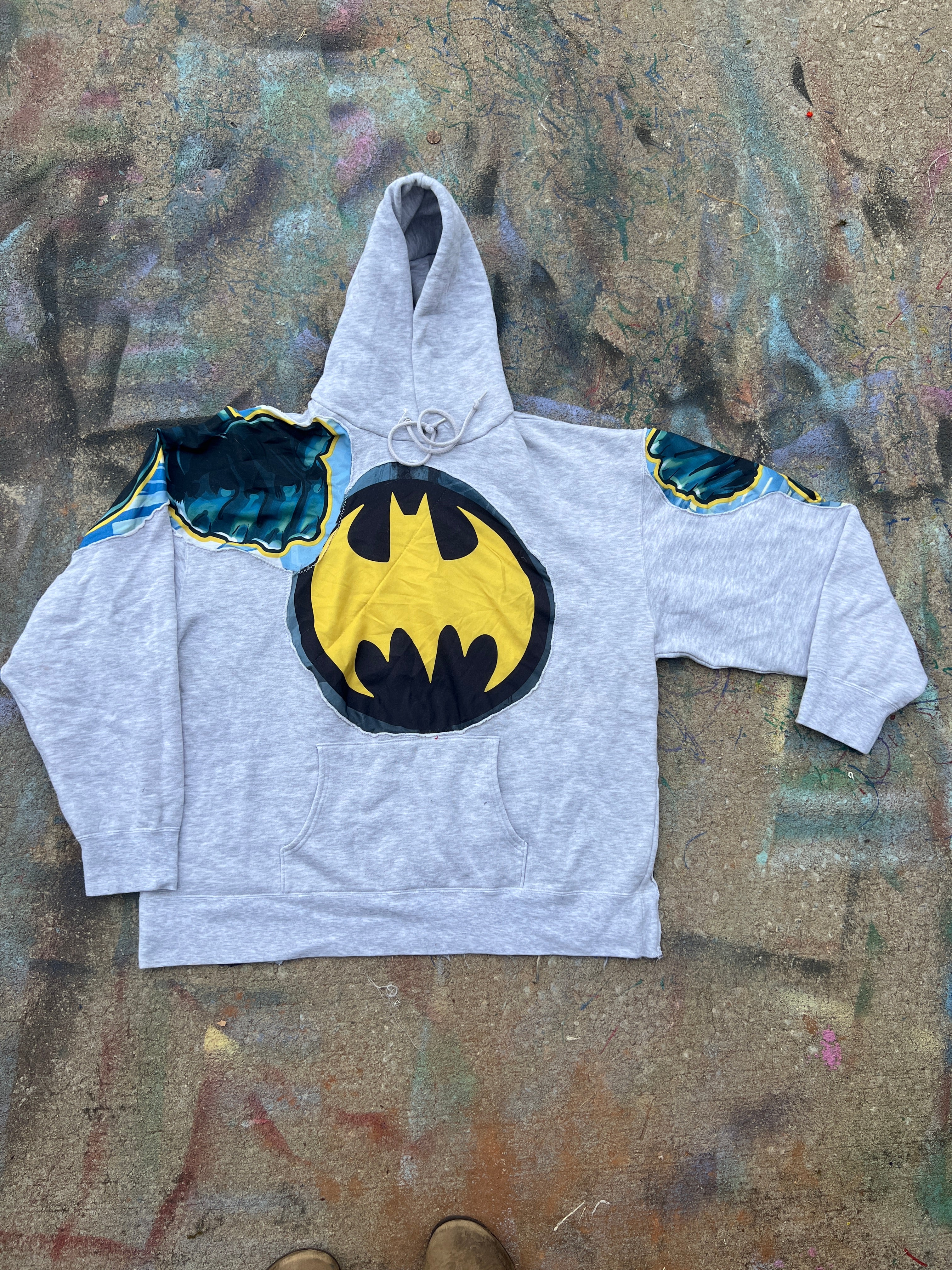 Batman See Through Hoodie (XXL)