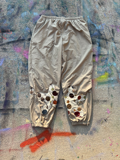 Half Starstruck Sweatpants (Tan/Multicolor)- XL