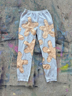 Starstruck Sweatpants (Grey/Gold)- XL
