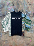 FCUK Split Sleeve Crewneck (L)