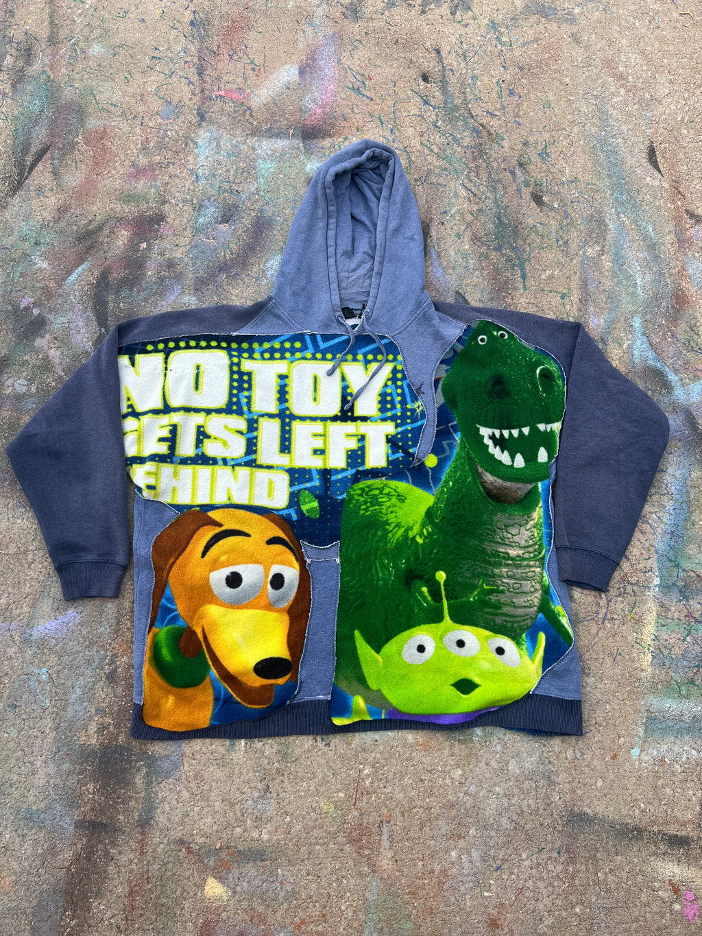 Toy Story "No Toy Left Behind" See Through Hoodie (XXL)