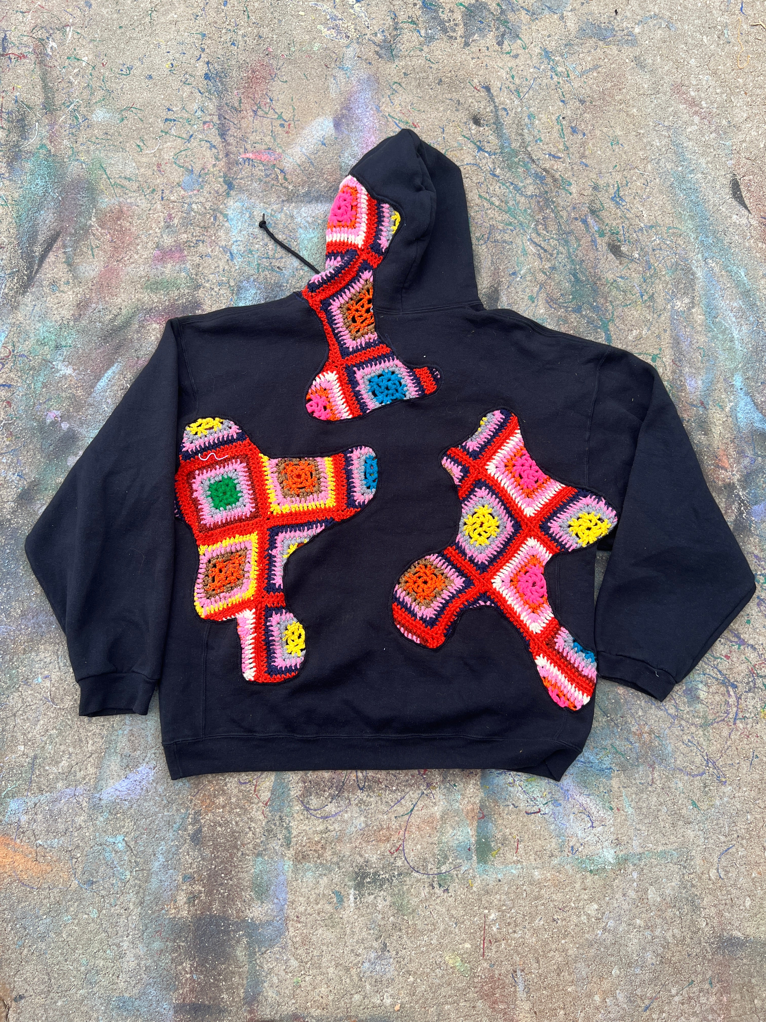 Scab Patches Hoodie (Multicolor/East Carolina)- XXL