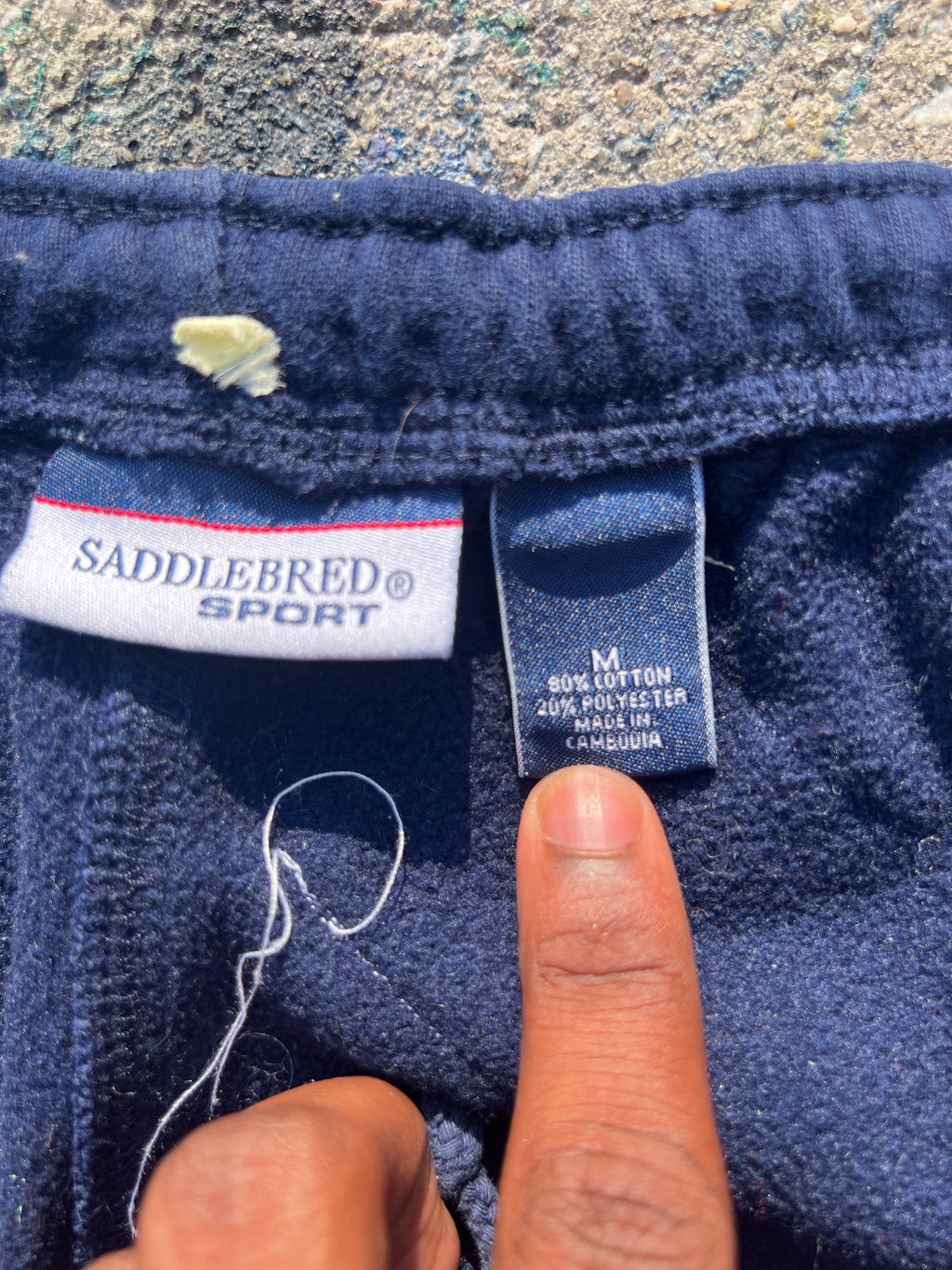 Starstruck Sweatpants (Navy/Brown/Green)- M