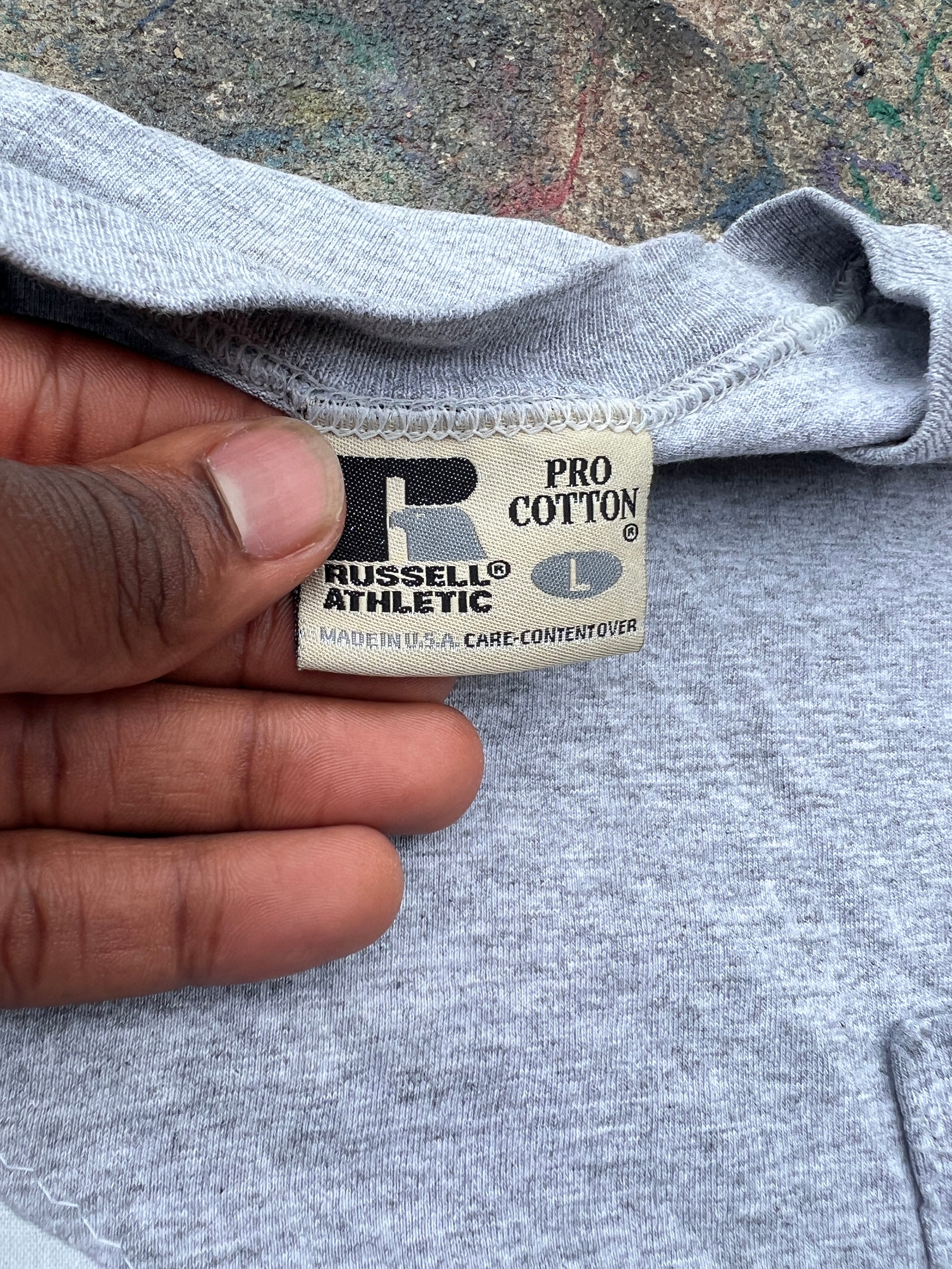 Scab Patches T-Shirt (Sesame Street/Grey- L