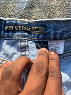 Scab Patches Jorts (Multicolor/Mid Wash) - 32