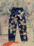 Starstruck Sweatpants (Navy/Green/Brown)- M