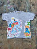 Scab Patches T-Shirt (Sesame Street/Grey- L