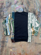 FCUK Split Sleeve Crewneck (L)