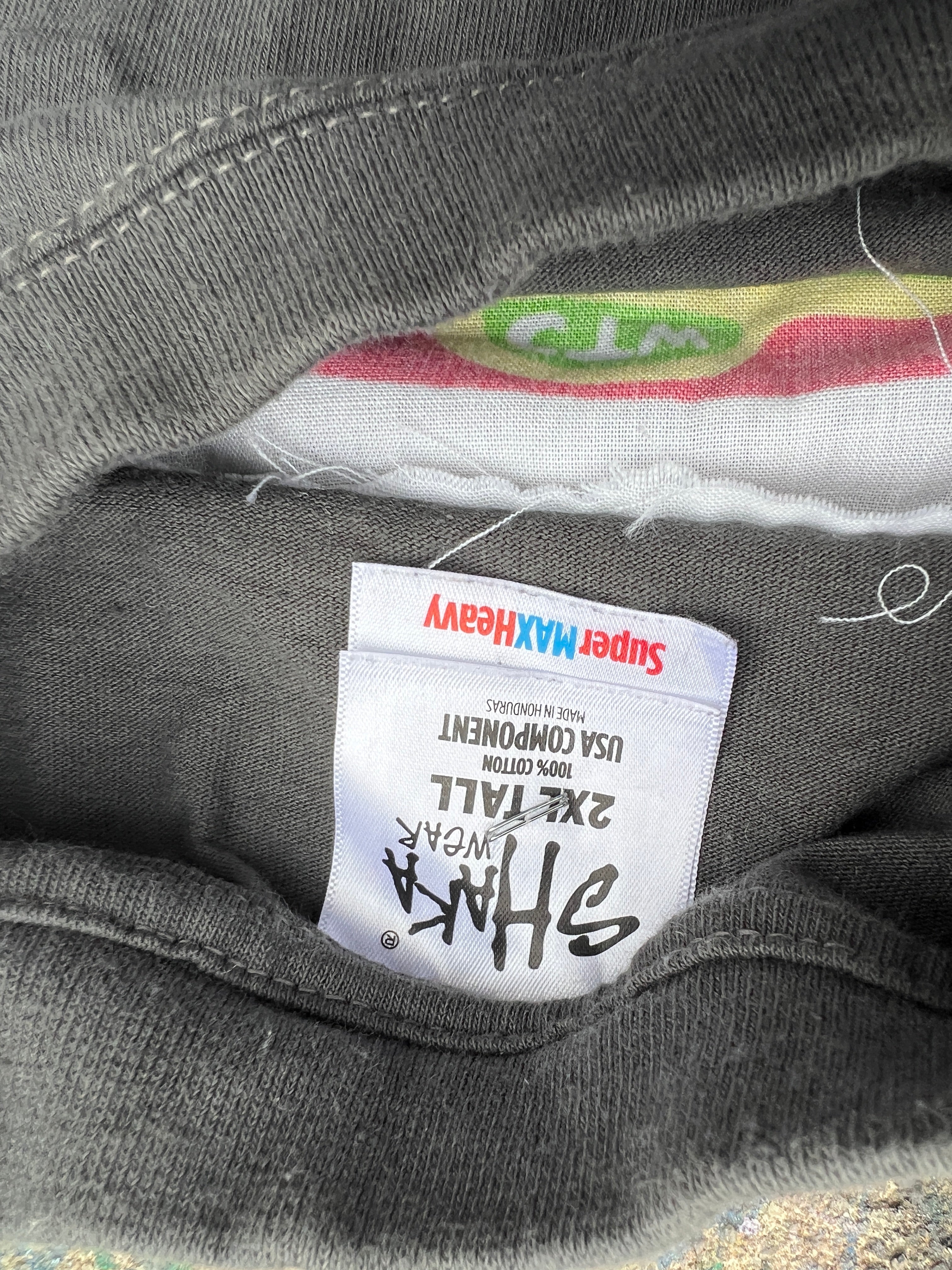 Scab Patches T-Shirt (Sesame Street/Dark Grey)- XXLT