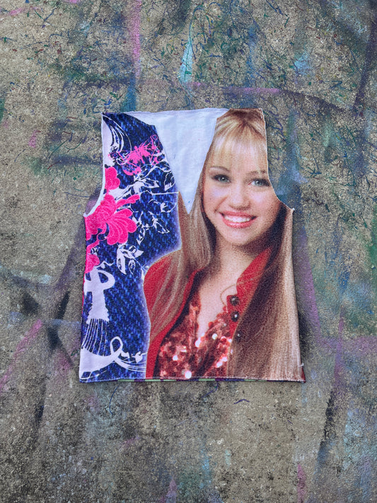 (L/S) Hannah Montana Scratch Work Sweatervest (S)