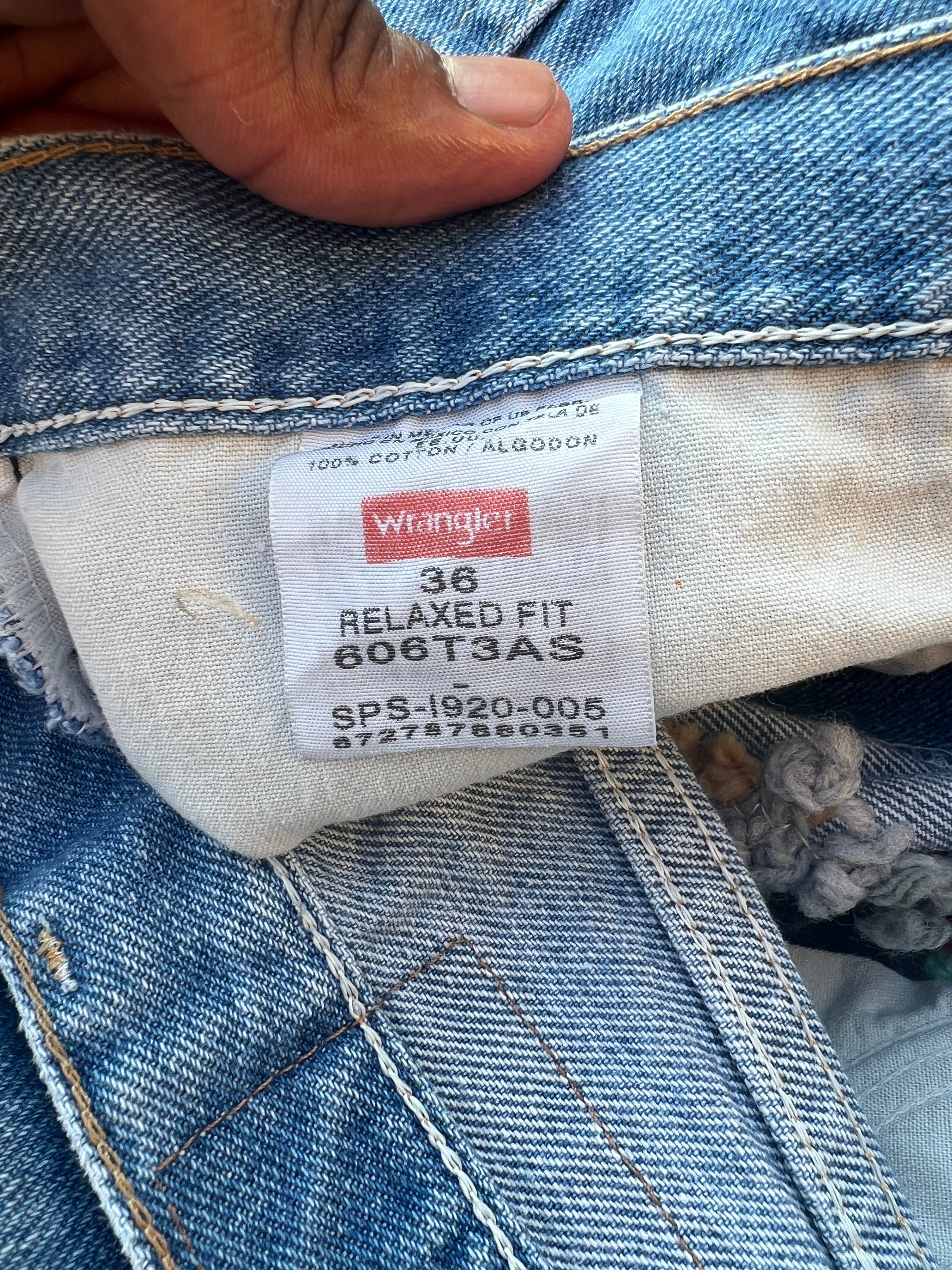 Scab Patches Jorts (Multicolor/Light Wash) - 36