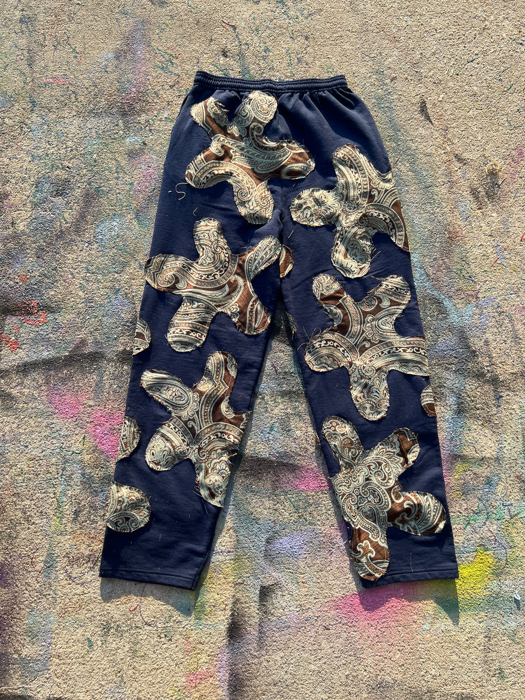 Starstruck Sweatpants (Navy/Green/Brown)- M