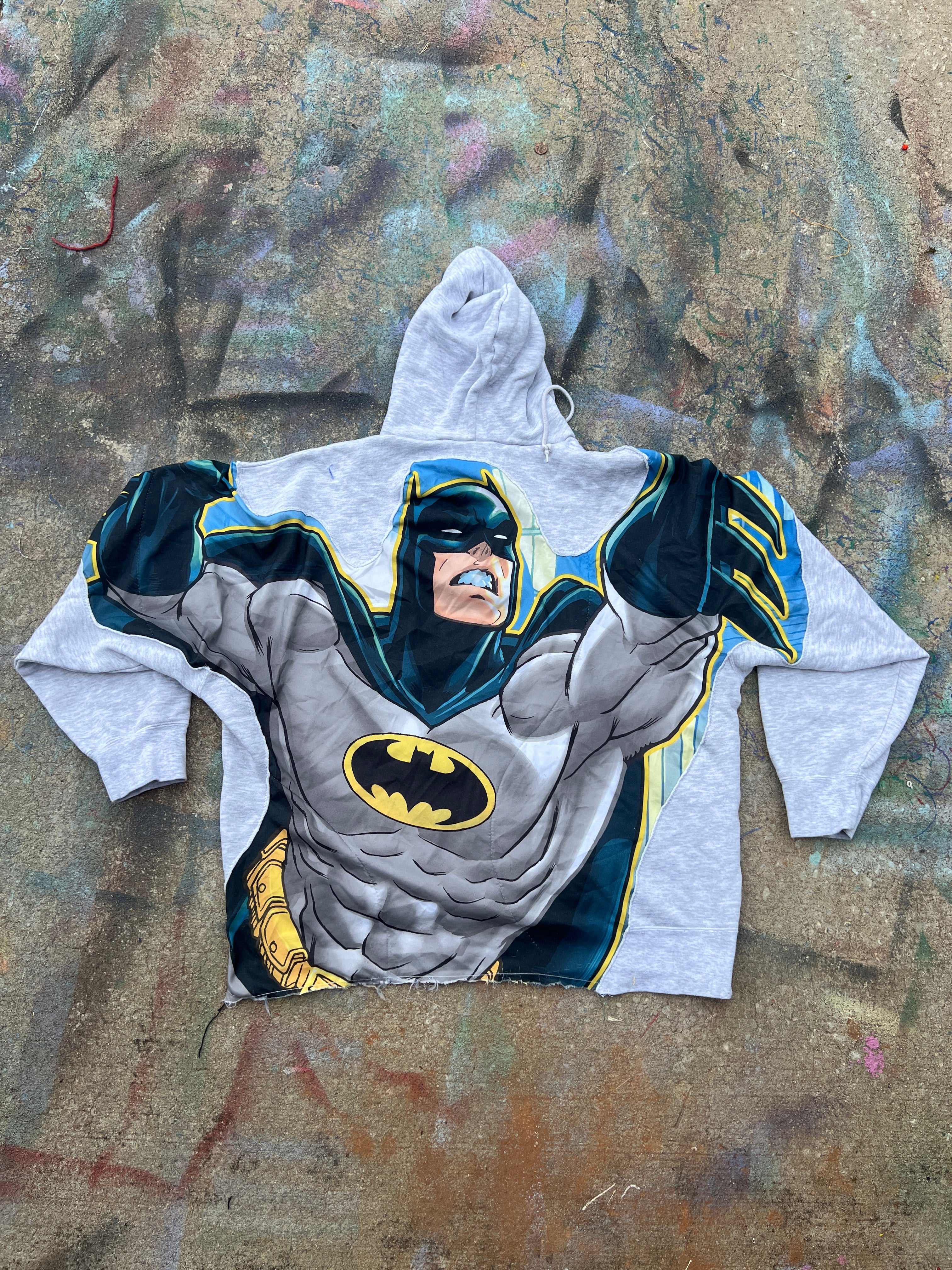 Batman See Through Hoodie (XXL)