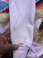 Starstruck Scab Patches Crewneck (Pink/Multicolor/Gold)- L