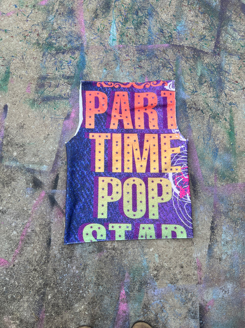 (L/S) Hannah Montana Scratch Work Sweatervest (S)