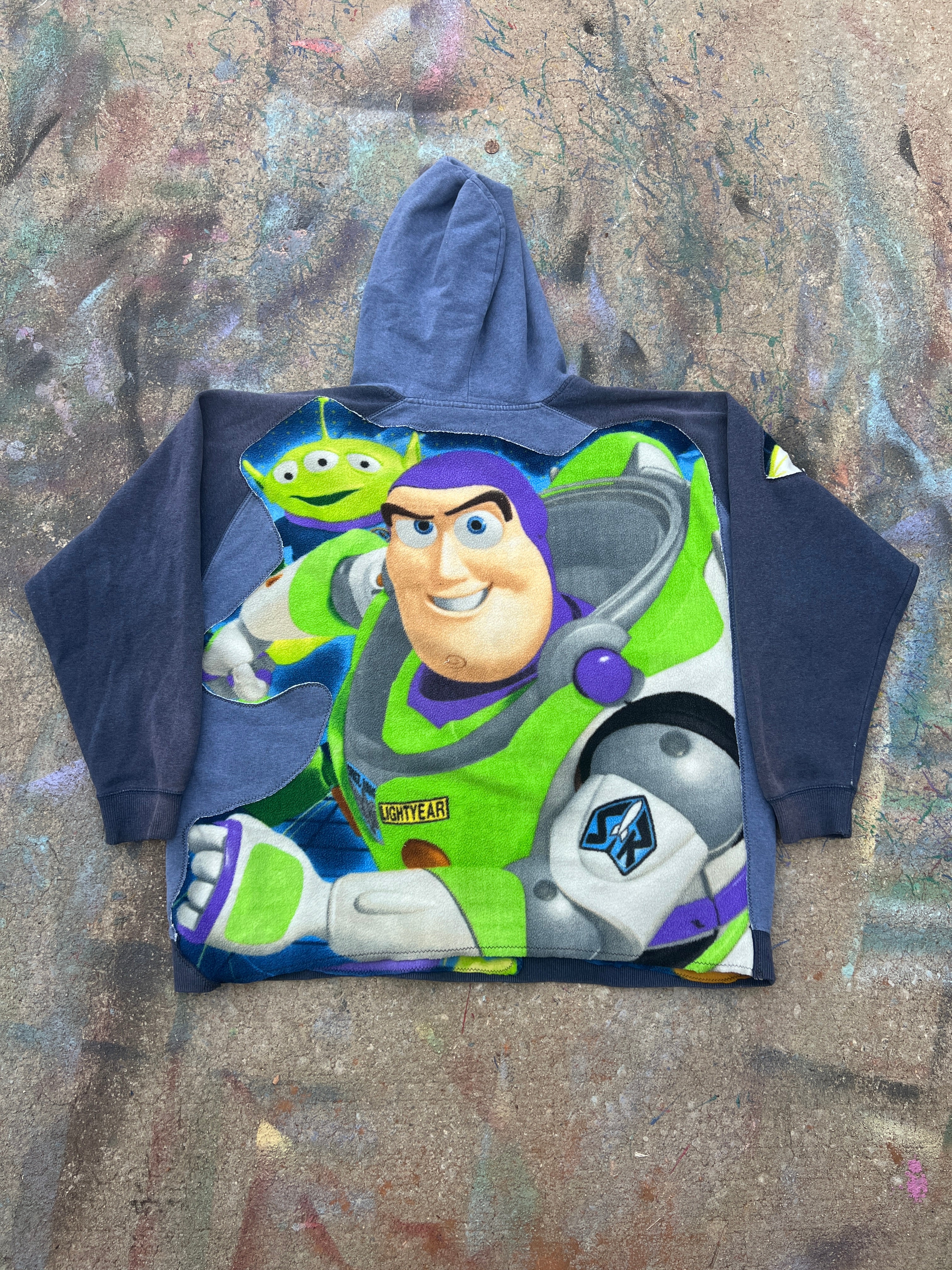 Toy Story "No Toy Left Behind" See Through Hoodie (XXL)