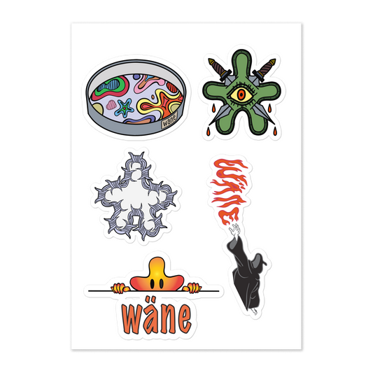 wäne sticker sheet gen.1 vol 2