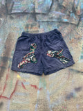 (LS) Scab Patches Shorts (Navy/Red/Green) - XL