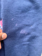 (LS) Scab Patches Crewneck (Multicolor/Navy)- M