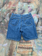 (LS) Wäne Wear Jean Shorts (Multicolor/Navy)- 34