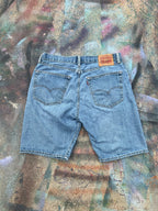 (LS) Wäne Wear Jean Shorts (Multicolor/Light Blue)- 36