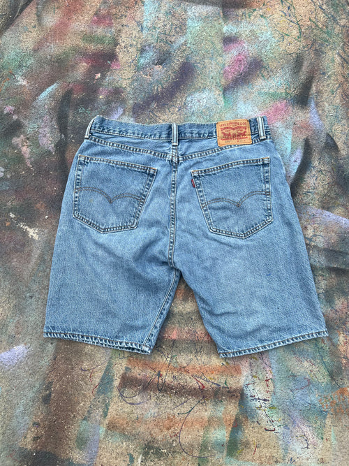 (LS) Wäne Wear Jean Shorts (Multicolor/Light Blue)- 36