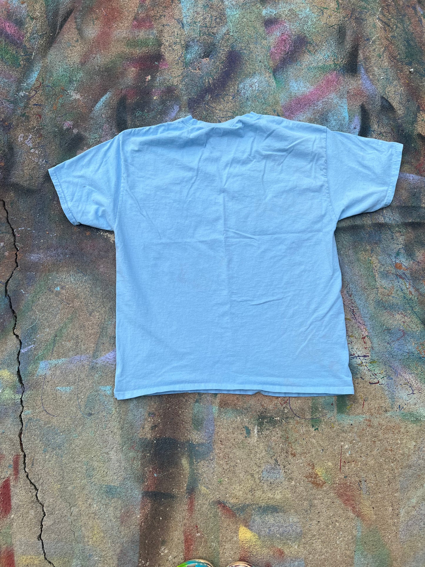 Wäne Wear T-Shirt (Multicolor/Baby Blue)- L