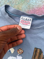 (LS) Wäne Wear Long-Sleeve Shirt (Multicolor/Slate Blue)- M