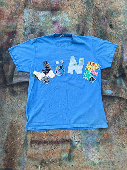Wäne Wear T-Shirt (Multicolor/Baby Blue)- M