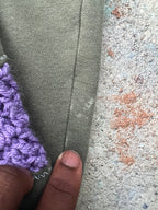 Scab Patches Crewneck (Multicolor/Olive)- S