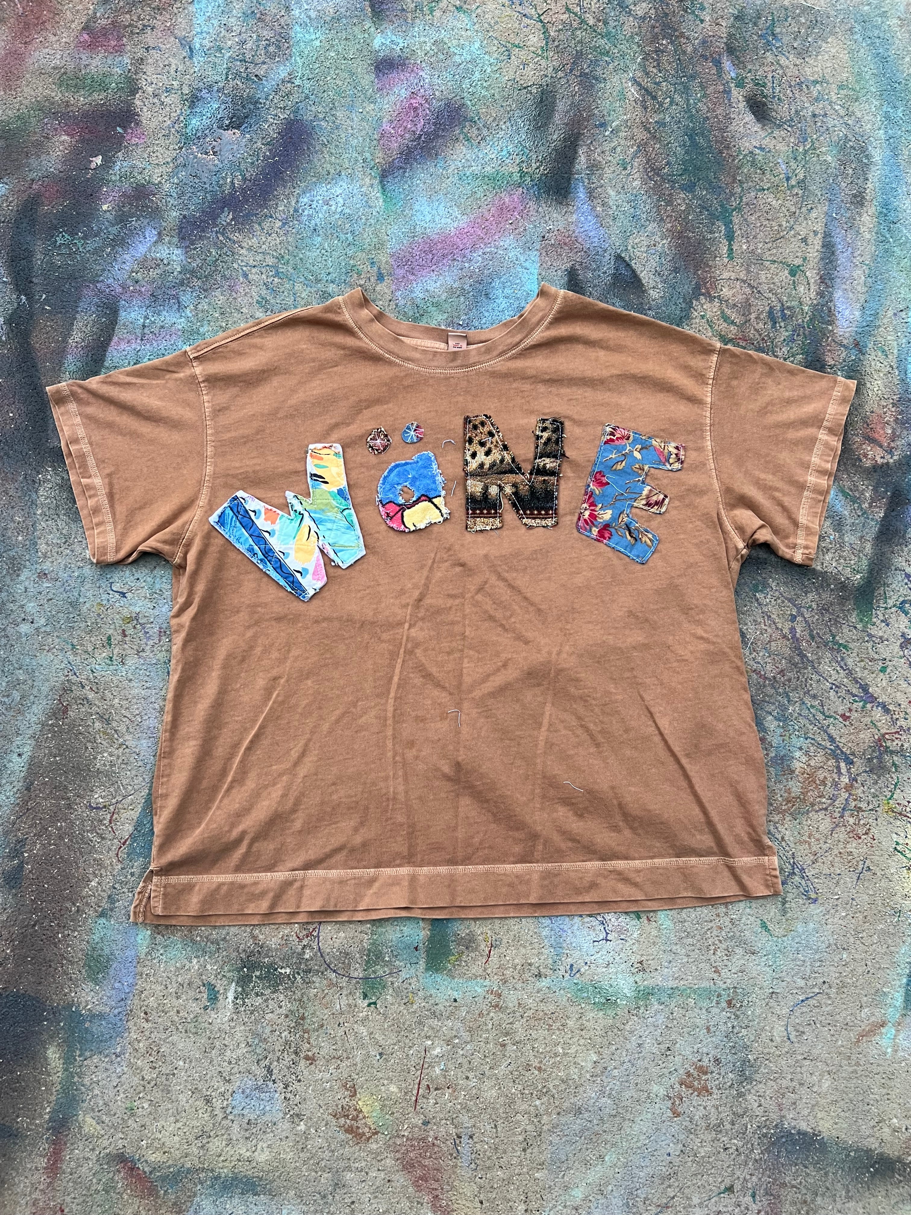 Wäne Wear T-Shirt (Multicolor/Tan)- XL