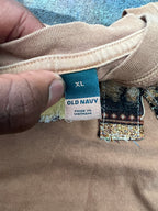 Wäne Wear T-Shirt (Multicolor/Tan)- XL