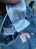 (LS) Wäne Wear Jean Shorts (Multicolor/Navy)- 36