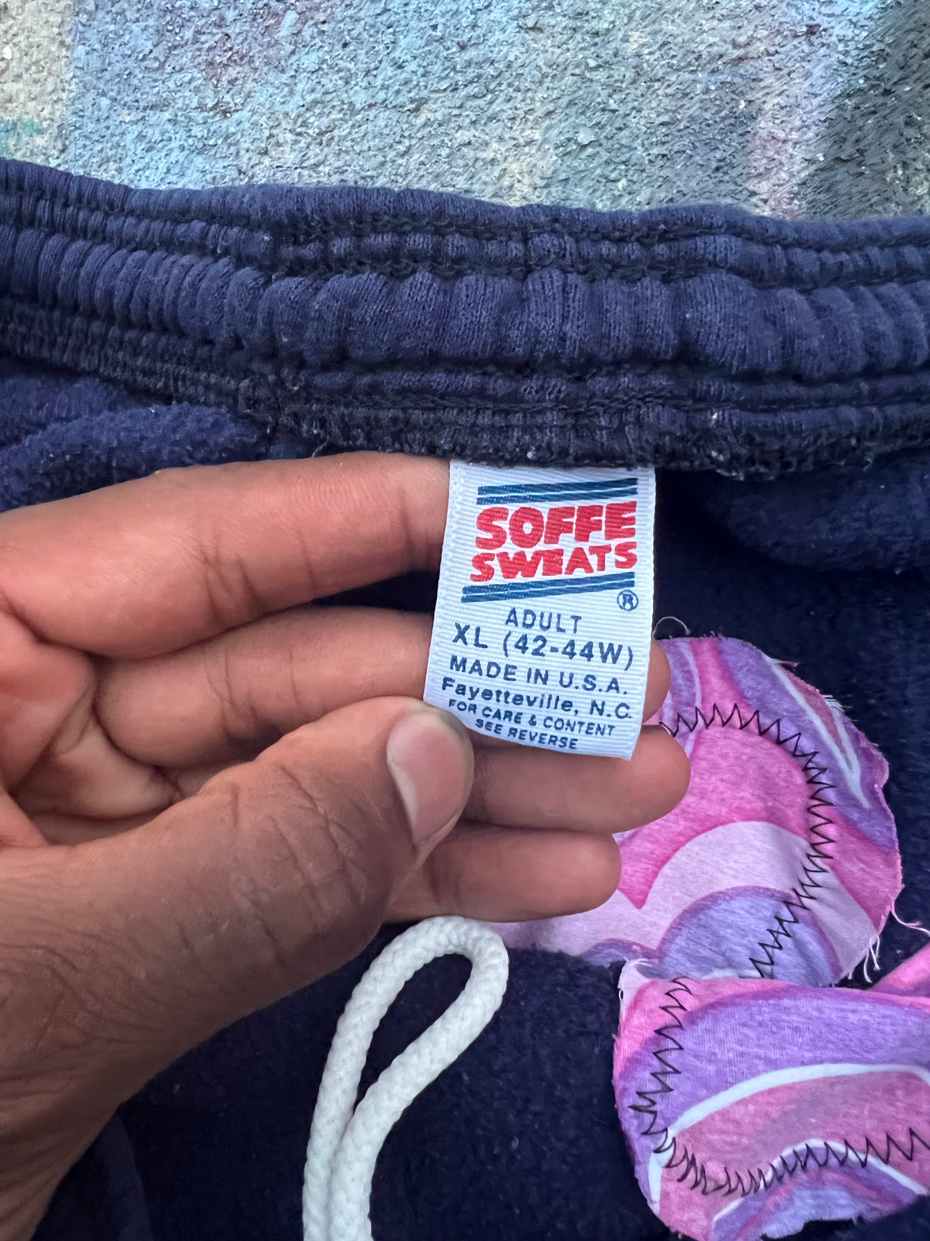 (LS) Scab Patches Shorts (Pink/Purple/Navy) - XL