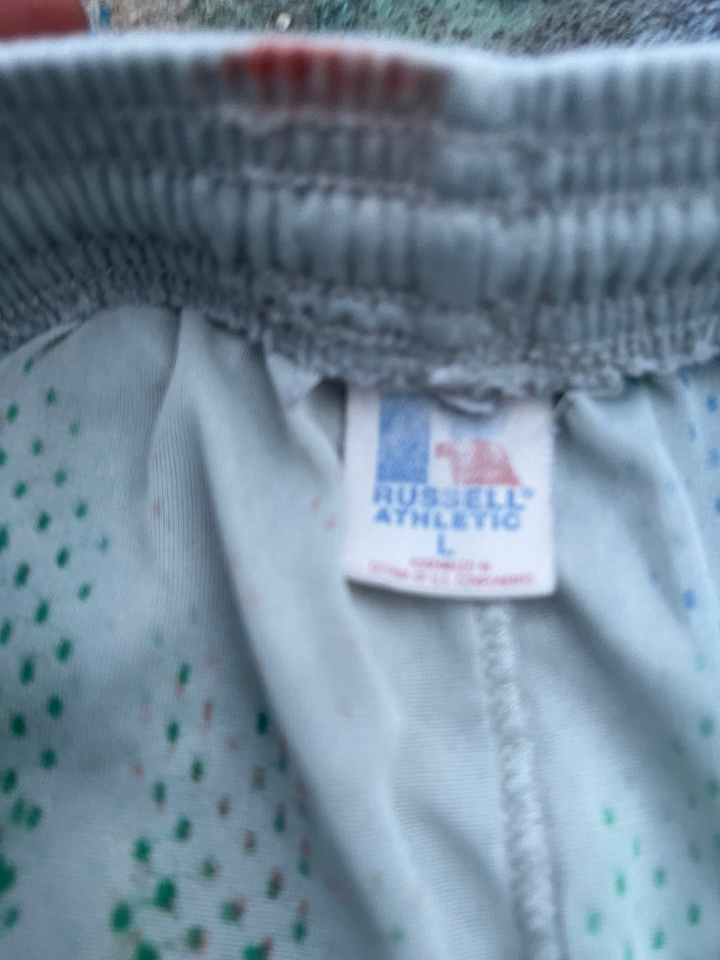 Flame Reprint Shorts (Multicolor/Grey) - L