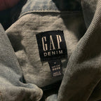 (LS) Scab Patches Denim Jacket (Multicolor/Light Wash)- M