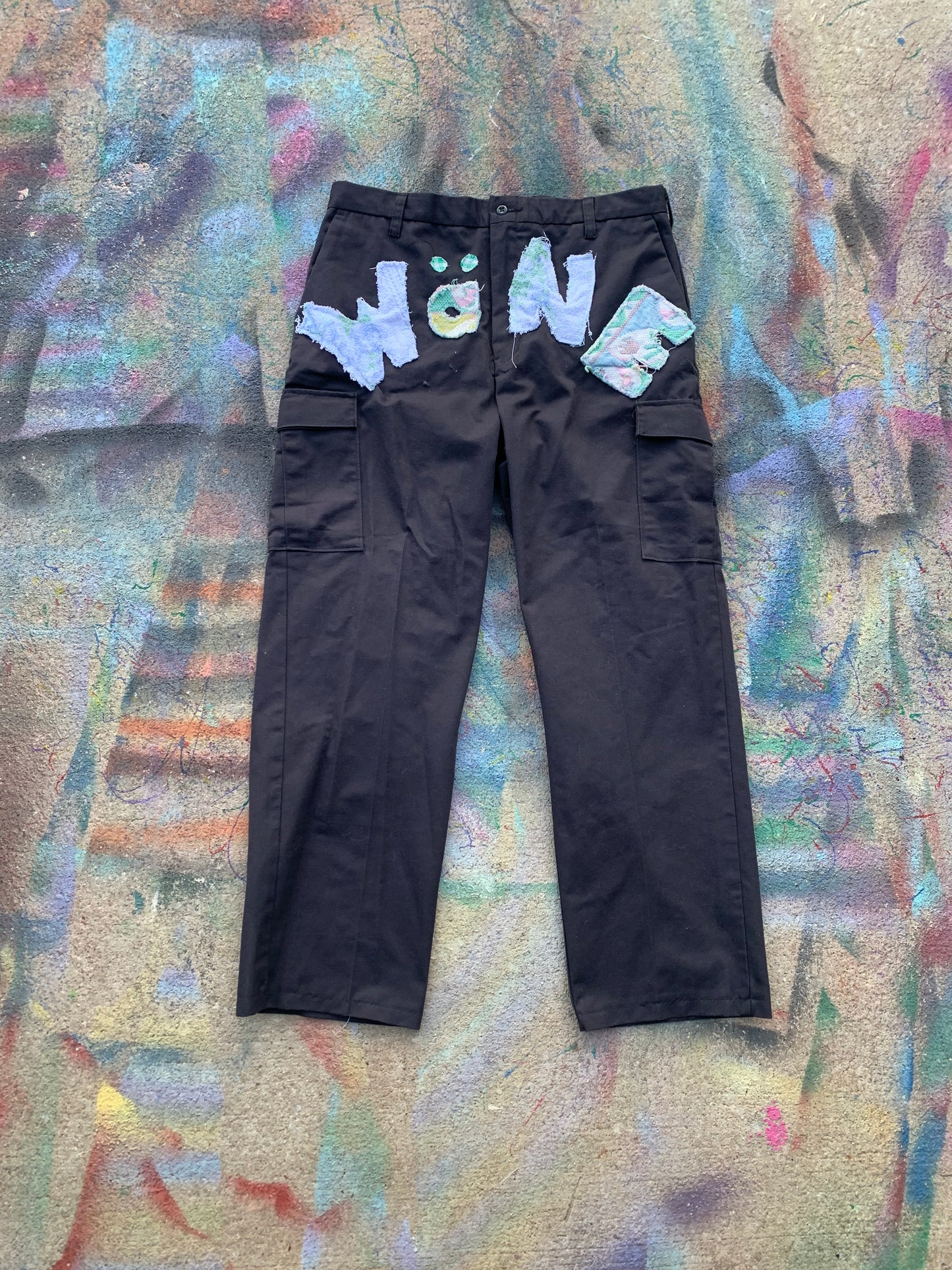 (LS) Wäne Wear Cargo Pants (Multicolor/Dark Grey) -34/30