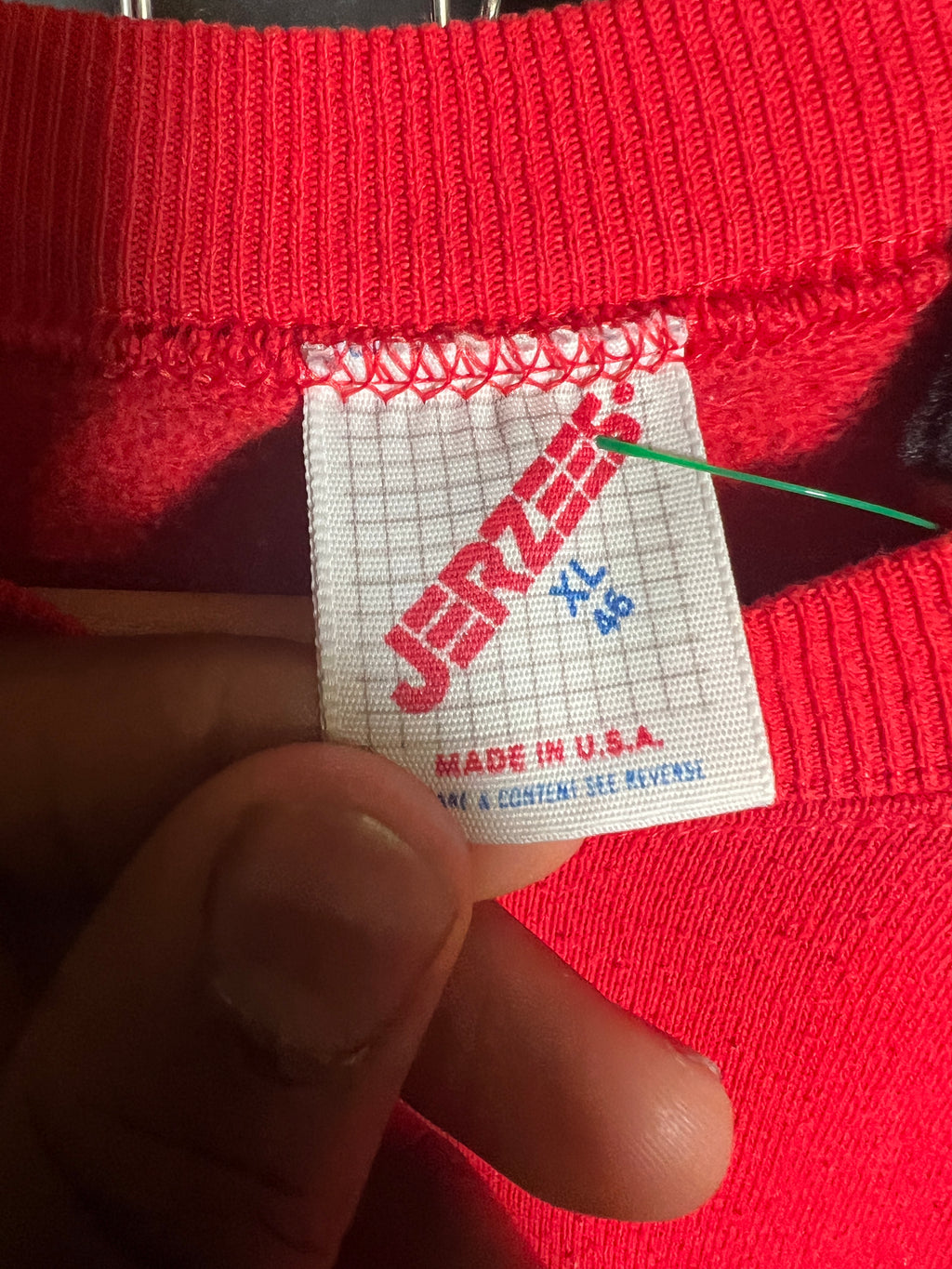 Scab Patches Crewneck (University of Georgia/Red)- XL