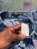 Wäne Wear Jeans (Pink/Blue)- 34/30