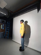 (L/S) Yellow Aquarium Dive See-Through Puffer (L-XL)