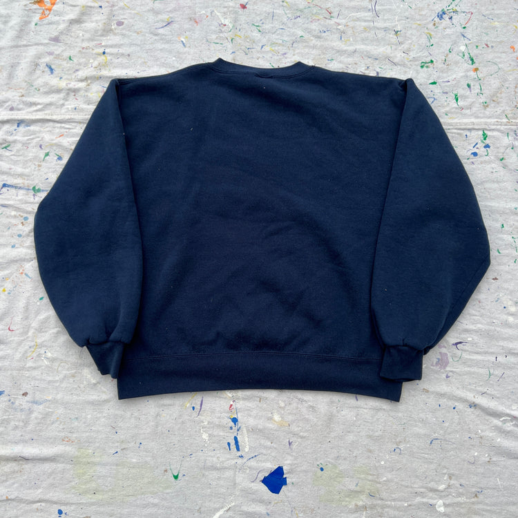 Wäne Wear Crewneck (Multicolor/Navy)- L