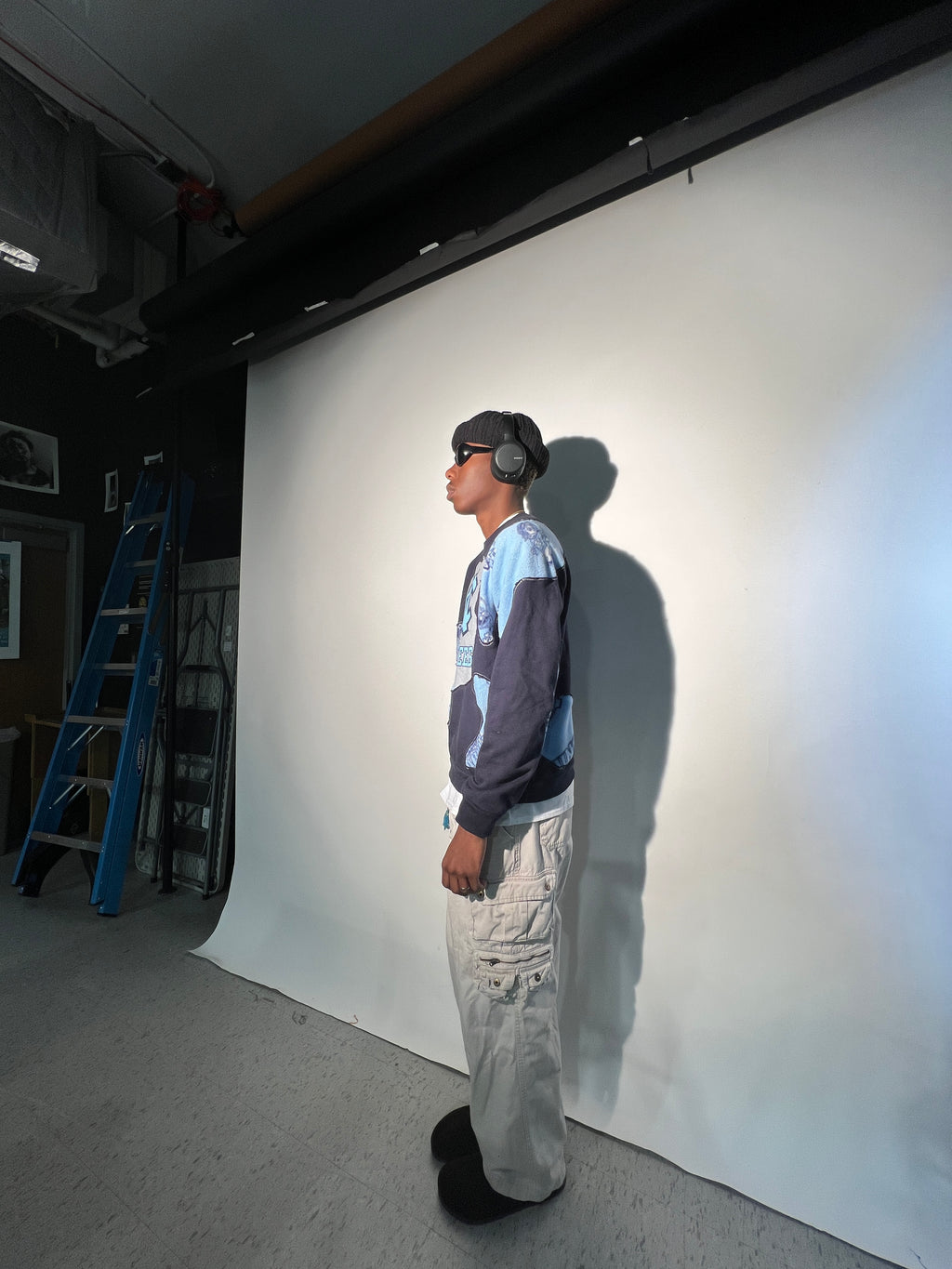 UNC Scab Patches Crewneck (Baby Blue/Navy) (XL)