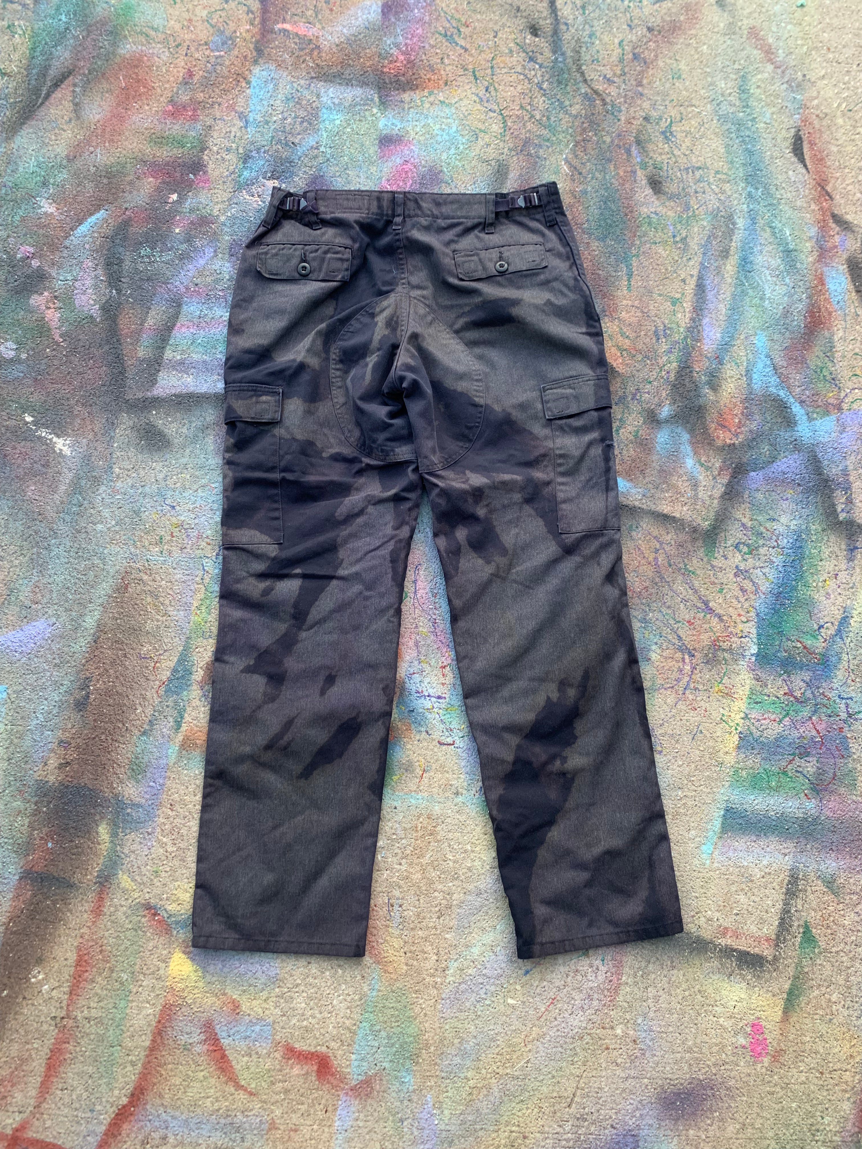 (LS) Underbleached Cargo Pants #4 (Grey/Navy)- 32/32
