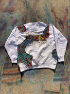 Scab Patches Crewneck (Multicolor/White)- XL