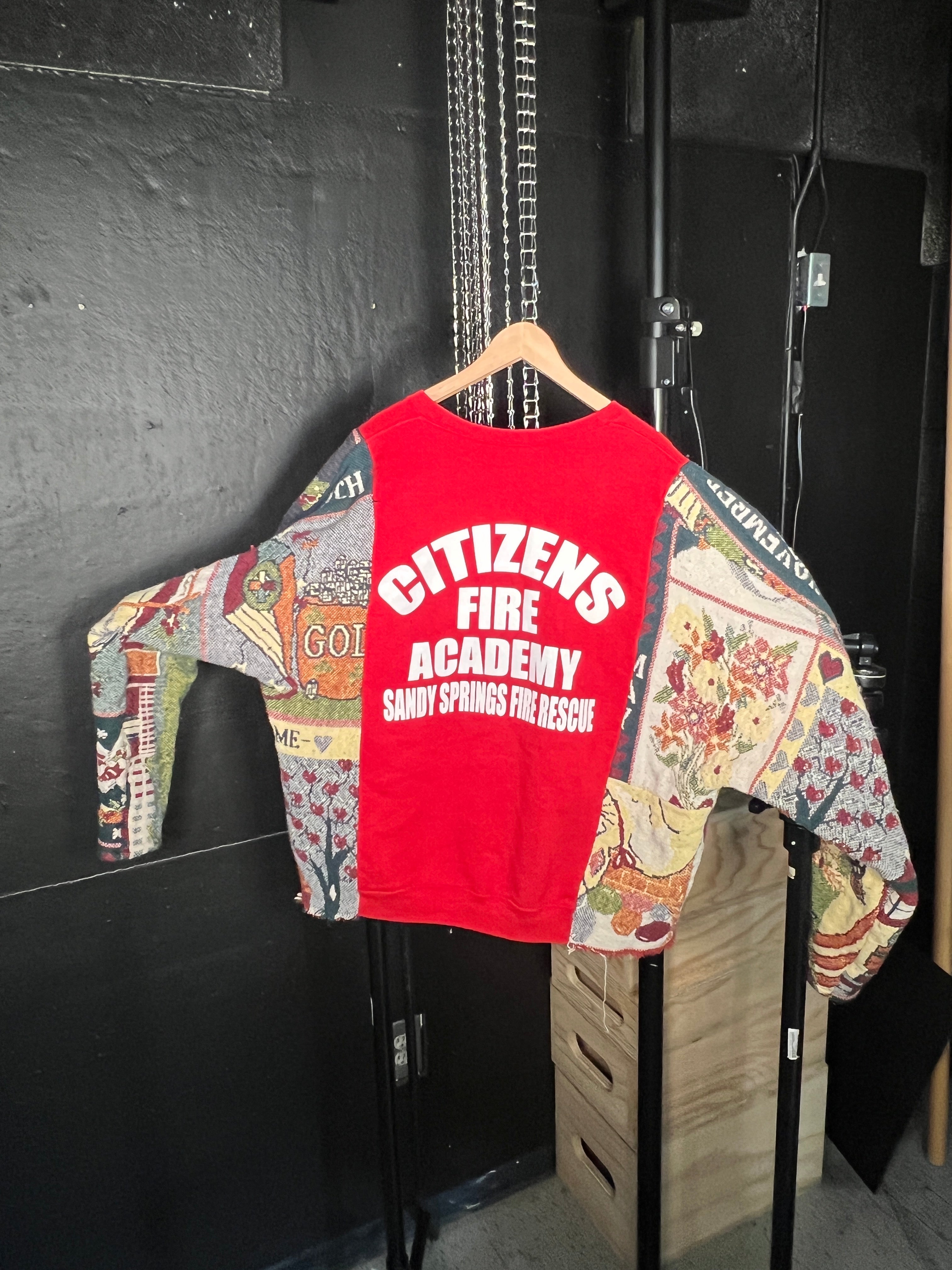 (LS) Citizens Fire Academy Split Sleeve Crewneck (XXL)