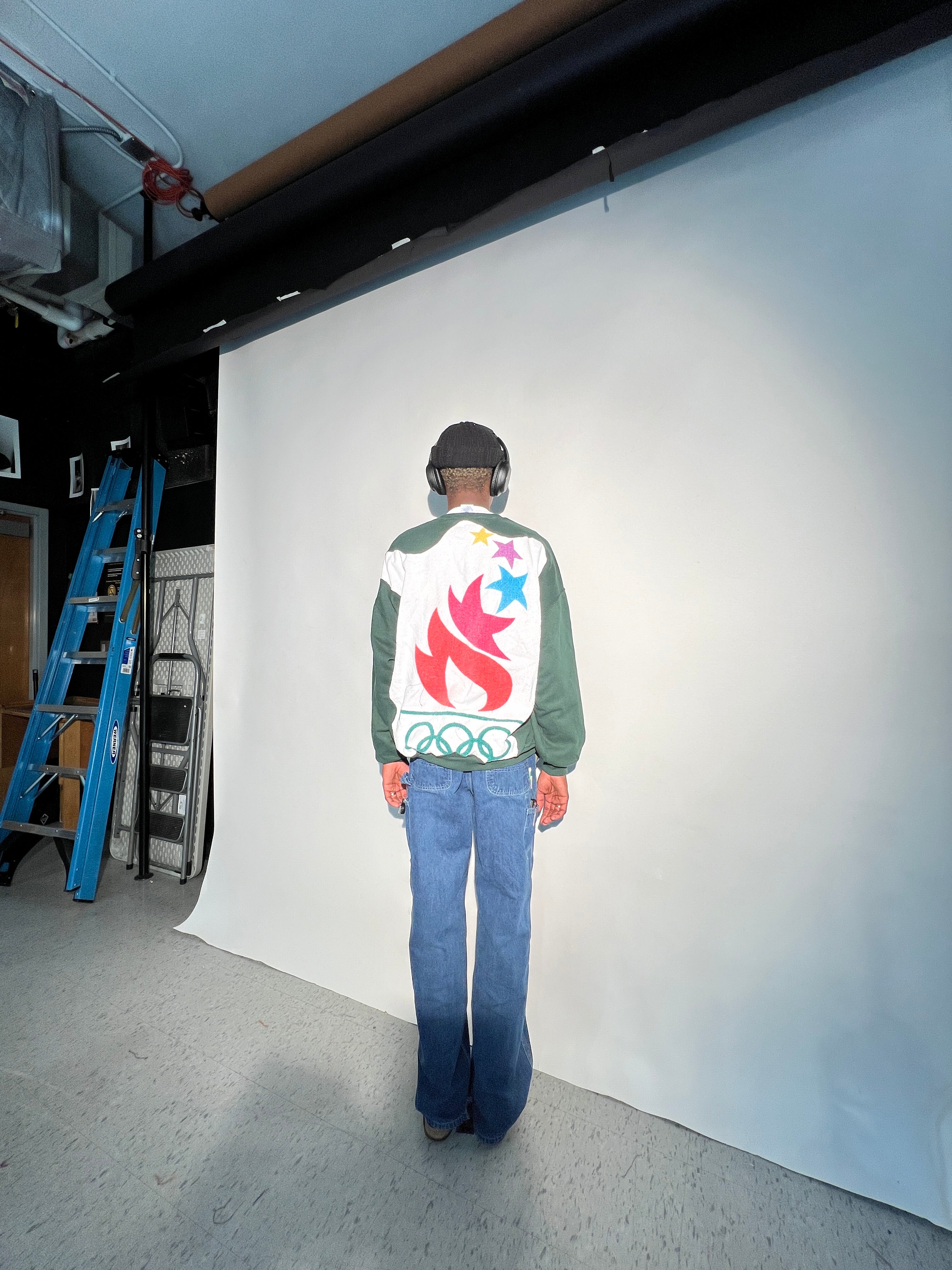 Atlanta 1996 Olympic See-Through Crewneck (XXL)